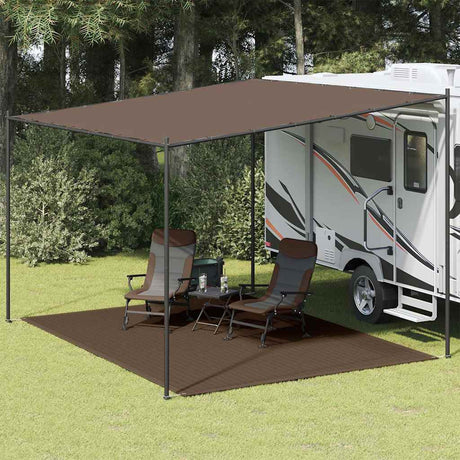 Vidaxl tenttapijt 300x400 cm bruin