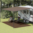 Vidaxl Zelt Teppich 300x600 cm Braun
