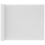 Vidaxl Balkon Bildschirm 75x300 cm HDPE Weiß