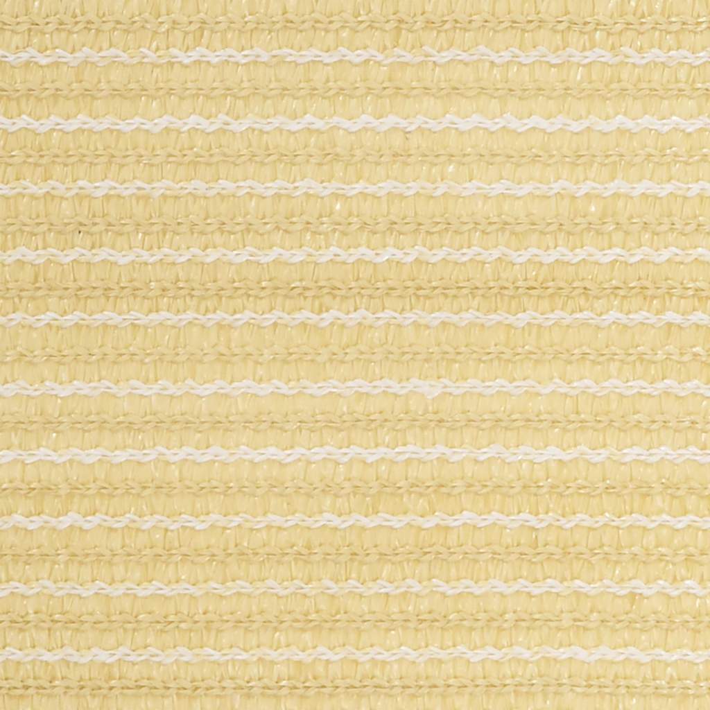 Vidaxl balkonscherm 75x400 cm hdpe beige