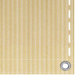 Vidaxl balkonscherm 75x600 cm hdpe beige