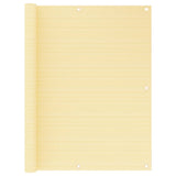 Vidaxl Balkon Bildschirm 120x300 cm HDPE Beige