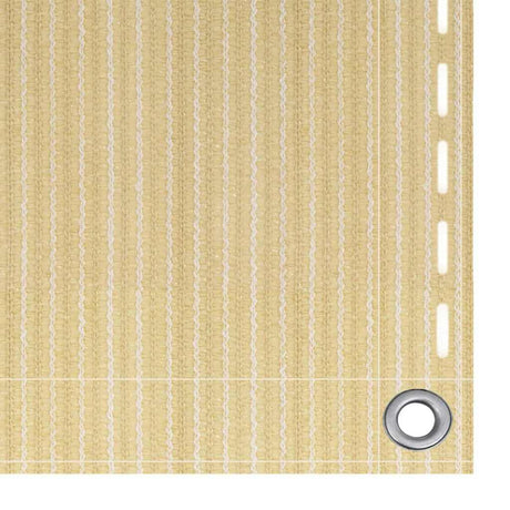 Vidaxl Balkon Bildschirm 120x400 cm HDPE Beige