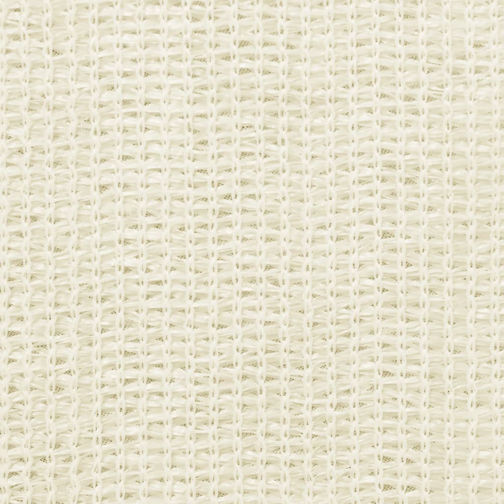 VIDAXL -Balkon -Bildschirm 120x400 cm HDPE -Creme -Colored