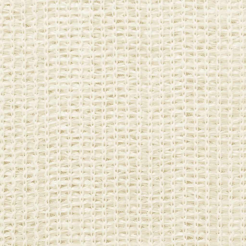 VIDAXL Balcony Screen 120x600 cm HDPE -Creme -Colored