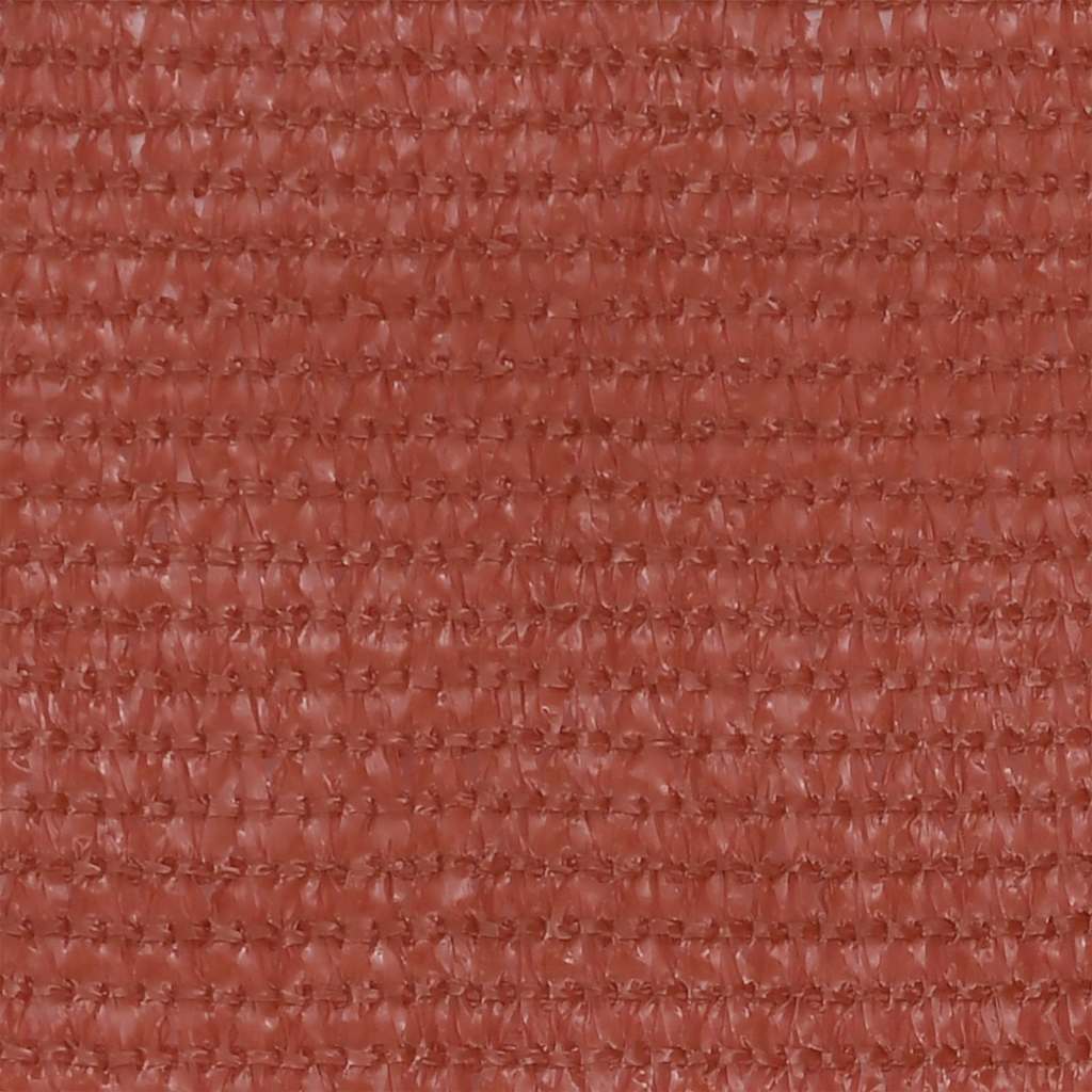 Vidaxl Balcony Screen 75x400 cm HDPE Terracotta -Colored