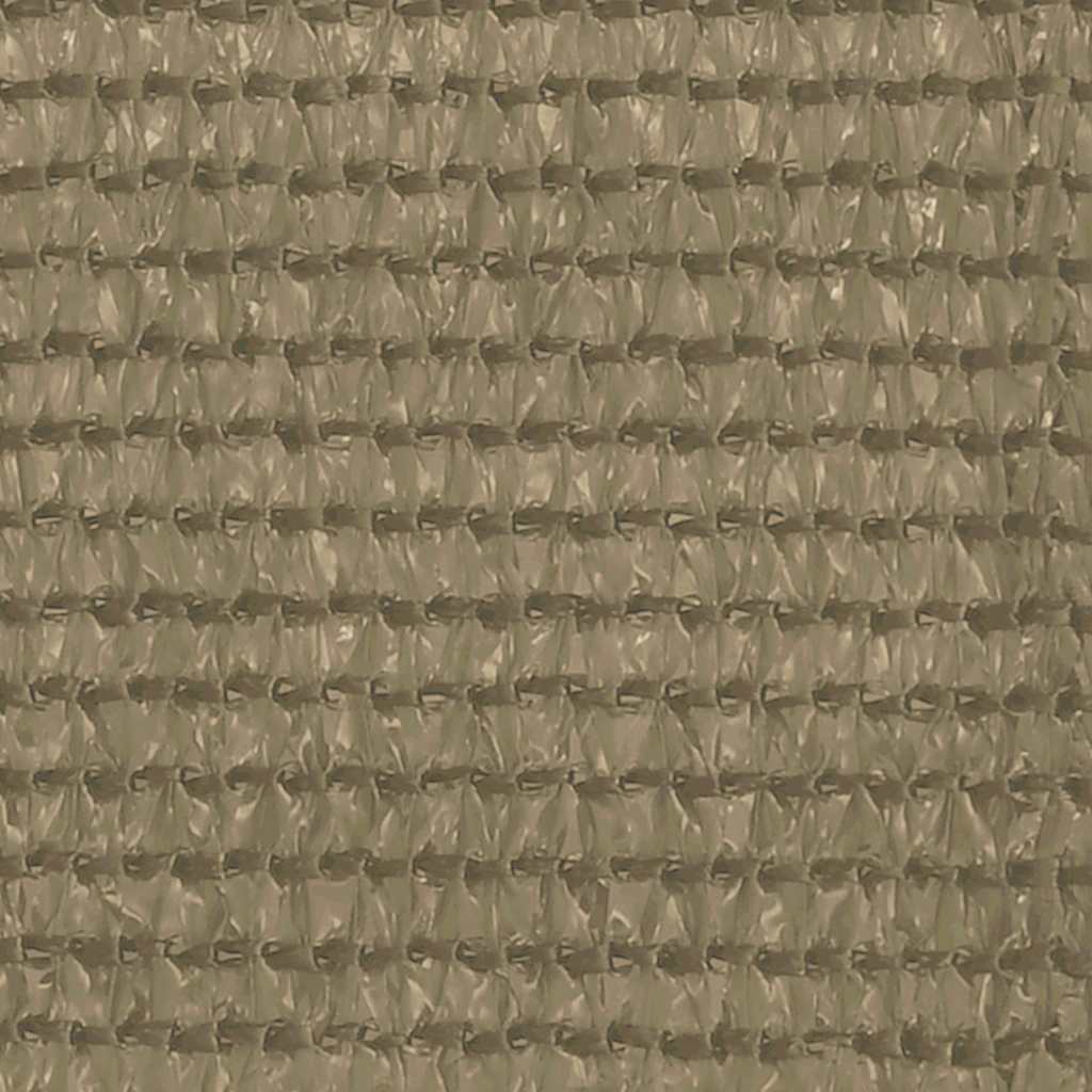 Vidaxl balkonscherm 90x300 cm hdpe taupe