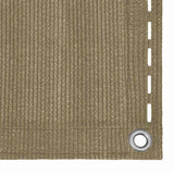 VidaXL Balkonschirm 120x500 cm HDPE Taupe
