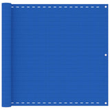 Vidaxl Balkon Bildschirm 90x600 cm HDPE Blau