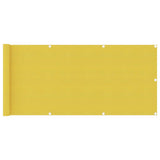 Vidaxl Balkon Bildschirm 75x300 cm HDPE Gelb