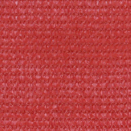 Vidaxl Balkon Bildschirm 120x300 cm HDPE -Rot