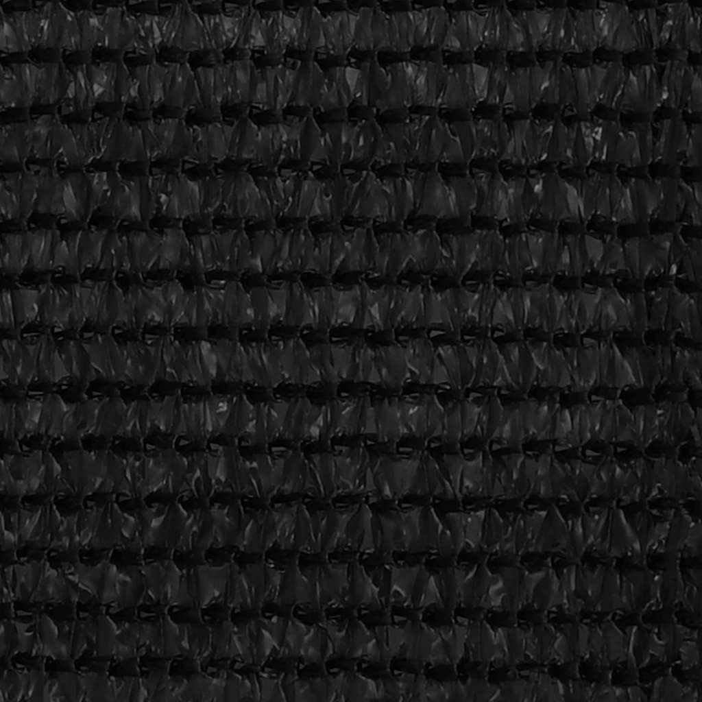 Vidaxl Balkon Bildschirm 75x400 cm HDPE Schwarz