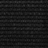 Vidaxl Balkon Bildschirm 75x500 cm HDPE Schwarz