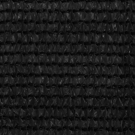 Vidaxl Balkon Bildschirm 120x400 cm HDPE Schwarz