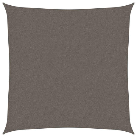 Vidaxl zonnezeil 160 g m² 3x3 m hdpe antracietkleurig