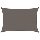 Vidaxl Zonnezeil 160 g m² 5x6 M HDPE -Anthrazit -gelöscht