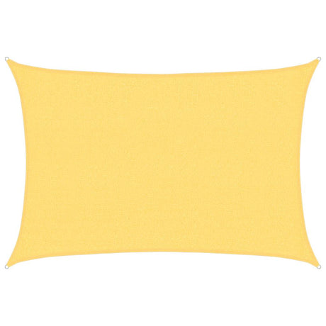 Vidaxl zonnezeil 160 g m² 2,5x4 m hdpe beige