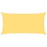 Vidaxl zonnezeil 160 g m² 4x7 m hdpe beige