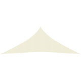 Vidaxl Zonnezeil 160 g m² 6x6x6 M HDPE Cream -Colored