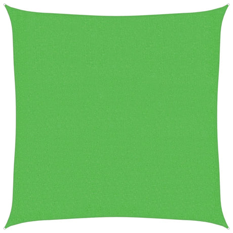 Vidaxl zonnezeil 160 g m² 3x3 m hdpe lichtgroen