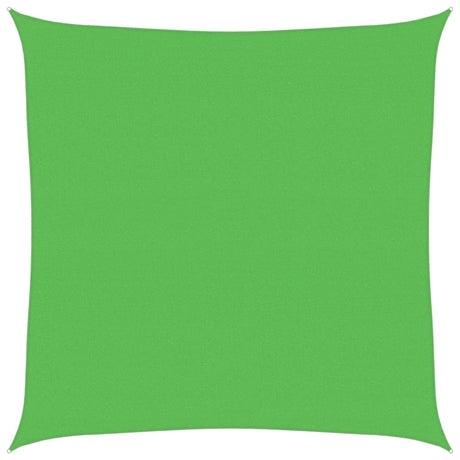 Vidaxl zonnezeil 160 g m² 4x4 m hdpe lichtgroen