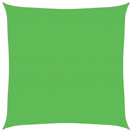 Vidaxl zonnezeil 160 g m² 7x7 m hdpe lichtgroen