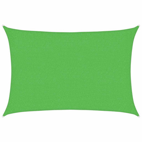 Vidaxl zonnezeil 160 g m² 2x3 m hdpe lichtgroen