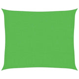 Vidaxl zonnezeil 160 g m² 2,5x3 m hdpe lichtgroen