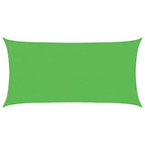 Vidaxl zonnezeil 160 g m² 2,5x4,5 m hdpe lichtgroen