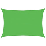 Vidaxl zonnezeil 160 g m² 3,5x4,5 m hdpe lichtgroen