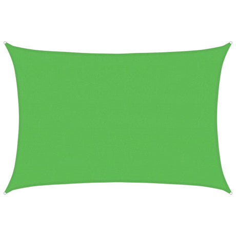 Vidaxl zonnezeil 160 g m² 4x6 m hdpe lichtgroen