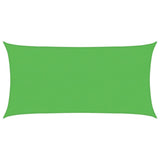 Vidaxl zonnezeil 160 g m² 4x7 m hdpe lichtgroen