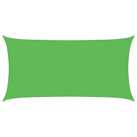 Vidaxl zonnezeil 160 g m² 4x7 m hdpe lichtgroen