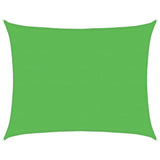 Vidaxl zonnezeil 160 g m² 6x7 m hdpe lichtgroen