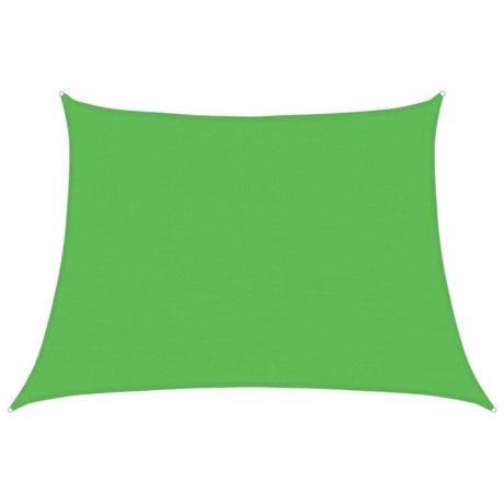 Vidaxl zonnezeil 160 g m² 4 5x3 m hdpe lichtgroen