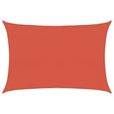 Vidaxl Zonnezeil 160 g m² 5x6 M HDPE Terracotta -Colored