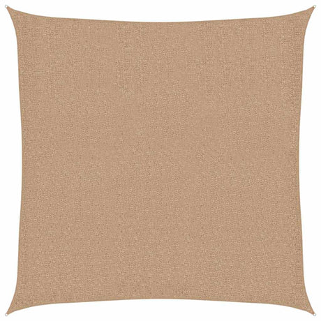 Vidaxl zonnezeil 160 g m² 2x2 m hdpe taupe