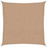 Vidaxl Zonnezeil 160 g m² 2,5 x 2,5 M HDPE Taupe