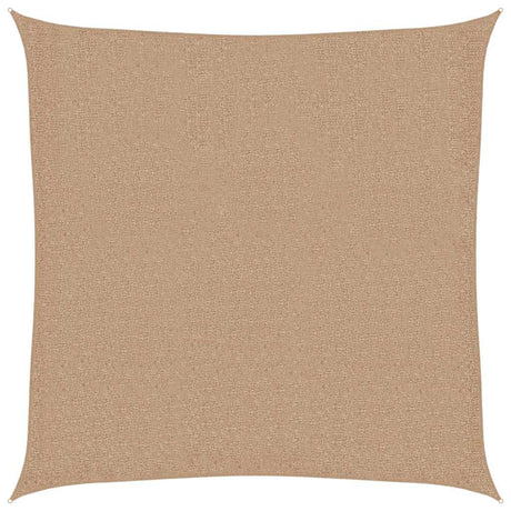 Vidaxl Zonnezeil 160 g m² 3x3 M HDPE Taupe