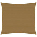 Vidaxl Zonnezeil 160 g m² 3,6 x 3,6 M HDPE Taupe