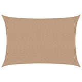 Vidaxl Zonnezeil 160 g m² 2,5 x 3,5 M HDPE Taupe
