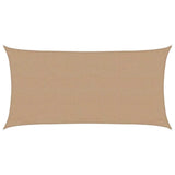 Vidaxl Zonnezeil 160 g m² 3x6 M HDPE Taupe