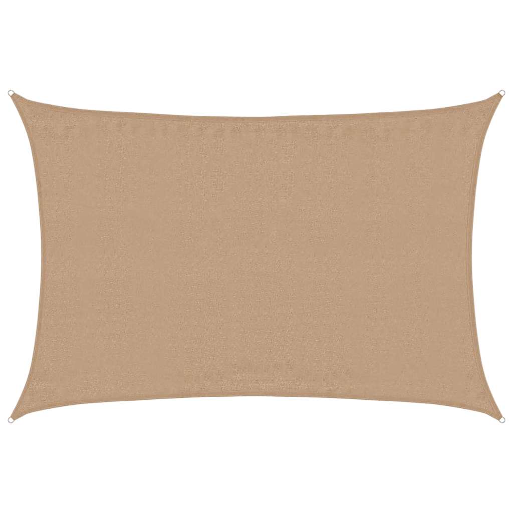 Vidaxl Zonnezeil 160 g m² 3,5 x 5 M HDPE Taupe