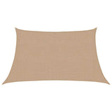 Vidaxl Zonnezeil 160 g m² 3 4x2 M HDPE Taupe