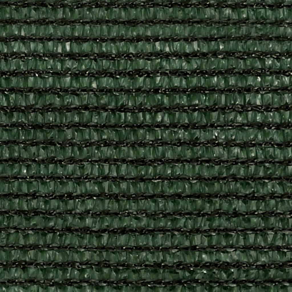 Vidaxl Zonnezeil 160 g m² 3,6 x 3,6 M HDPE Donkergroen