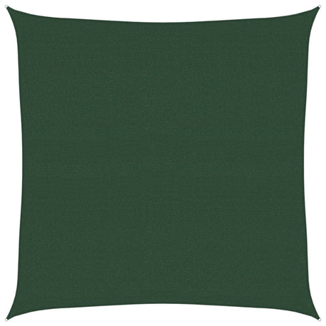Vidaxl Zonnezeil 160 g m² 4x4 M HDPE dunkelgrün