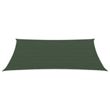 Vidaxl Zonnezeil 160 g m² 5x6 M HDPE Donkergroen