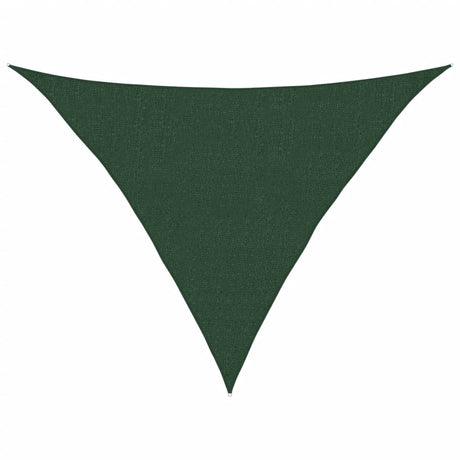 Vidaxx Sonnensegel 160 g m² 2,5x2,5x3,5 m HDPE dunkelgrün