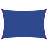 Vidaxl Zonnezeil 160 g m² rechteckig 3,5 x 5 m HDPE Blau