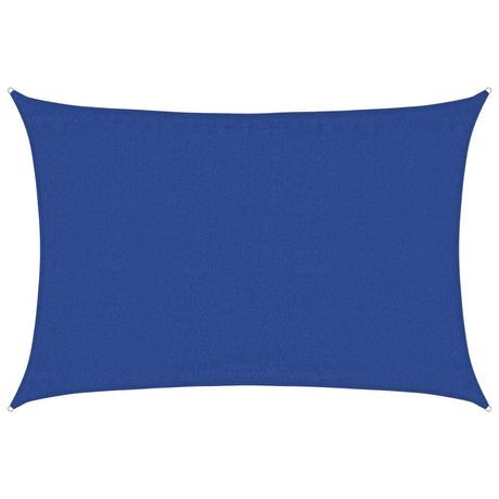 Vidaxl Zonnezeil 160 g m² rechteckig 3,5 x 5 m HDPE Blau